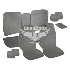 Накидки на сидіння (Beltex) преміум перед.+зад. Verona (к-т.-4шт.) сірі