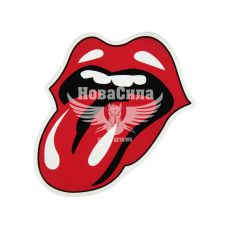 Наклейка губи з язиком 16х11,6