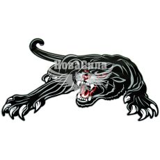 Наклейка Пантера (черн.) 34х25