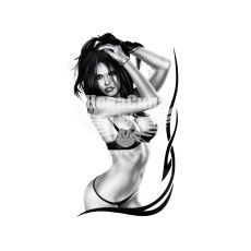 Наклейка Дівчина 49х28