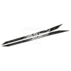 Наклейка бокова з написом Style чорна 42х3