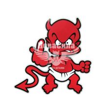 Наклейка Чортеня (с пальцем) 10,5х10