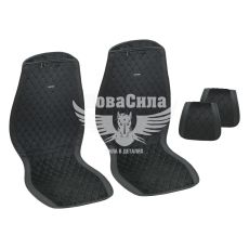 Накидки на сидіння (Beltex) преміум перед. New York (к-т.-2шт.) чорні