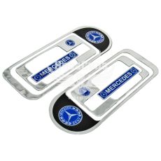 Наклейка Mercedes под ручки дверные (Україна) силикон