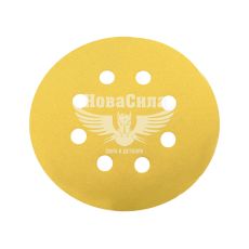 Наждачная бумага (SOLL) P_0240 125мм. (круг 8отв. на липучку)