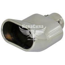 Насадка глушителя (Elegant) диам.57мм. (нерж.) (0361)