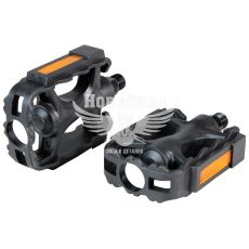 Педалі велосипедні чорні (Greys) поліпропілен 324гр. (101x77x26мм)