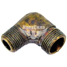 Перехідник латунний (уголок) 20х17мм. (СССР)