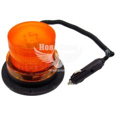 Проблисковий маяк (ДК) LED 12-24V (помаранчевий)