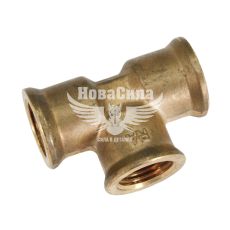 Переходник трубок латунный (тройник) 10х10х10