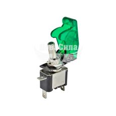 Перемикач Унів. 1-полож. зелений (КНР) 3-конт.