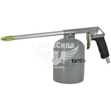 Пістолет повітряний (для розпилювання жидкостів) (Yato) 1л. з нижн. бачком