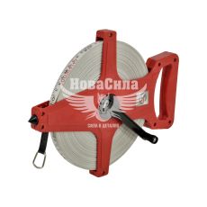 Рулетка геодезична 100м*13мм. (Intertool)