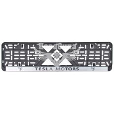 Рамка номерного знака (Bi-Plast) (Tesla)
