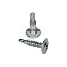 Саморіз 4.2х19мм. хром (Teem) з буром