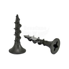 Саморіз 3.5х19мм. чорний по дереву-гіпсокартону (Teem) (упаковка 1000шт)