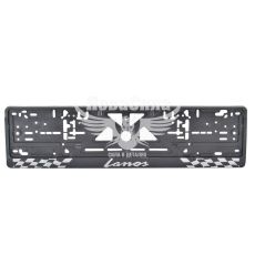 Рамка номерного знака (CarLife) объемные буквы (Lanos)