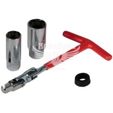 Свічний ключ карданний 16/21мм. (Lavita)