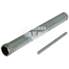 Свічний ключ трубчастий 21мм. з воротком подовжений (Україна)