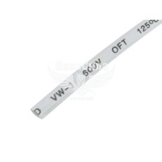 Термоусаджувальна трубка 3мм. білий (Україна) (кембрик)