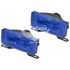 Фара противотуманная (Lavita) синяя HY-053B/B (120x50мм.)