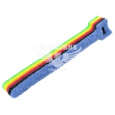 Хомут липучка разные цвета 150мм. (Zollex) (уп. 5шт.)