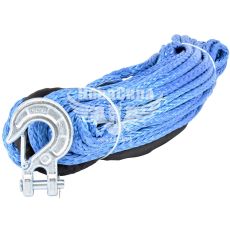 Трос для лебедки 11мм. 26м. синтетический (Belauto) (стандартный крюк)