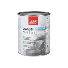 Краска (APP) Bumper Paint Черная для пластика структурная 1л.