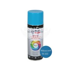 Краска аэрозольная (Profi Build) Светло синий 400мл. (RAL 5015)