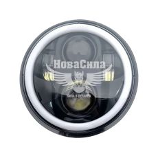 Фара головного света LED 40W 6000К (КНР) (143х74мм.) 5.75 дюйма ВАЗ-2106,2103
