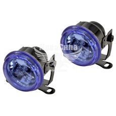 Фара противотуманная (Lavita) синяя HY-085/B (круглая диам. 65мм.)