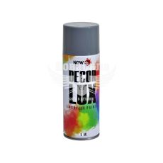 Краска аэрозольная (Nowax) Decor Lux Светло серый 450мл. (RAL 7001)