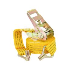 Трос-ремінь стяжний 3т.8м. (CarLife) (трос+мех.)