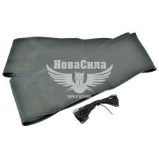 Чехол руля (оплётка) кожа (CarLife) груз. 46-48см. (DAF)