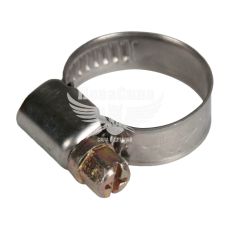 Хомут патрубка 16х25 нерж. (Vortex) (уп. 20шт.)