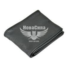 Чехол руля (оплётка) кожа (CarLife) груз. 44-46см. (Volvo)