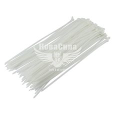 Хомут пластиковый белый 4,8х350 (CarLife) (уп. 100шт.)