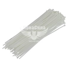 Хомут пластиковий білий 4,8х350 (Belauto) (уп. 100шт.)