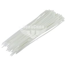 Хомут пластиковий білий 4,8х380 (Belauto) (уп. 100шт.)