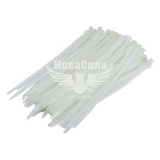 Хомут пластиковий білий 7,6х300 (Belauto) (уп. 100шт.)