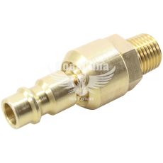 Швидкороздільне зєднання (перехідник шарнірний) зі шланга з зовн. різьбою 1/4 (AirKraft)