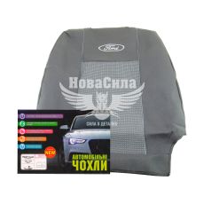 Чохли на сидіння (Авто Жакард) F. Transit 2+1 з00-06р.в. 100%(з підгол.)
