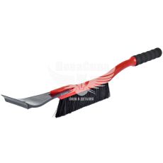 Щітка з скребком (Bi-Plast) 54см. з тверд. губк. на ручці (Alaska)