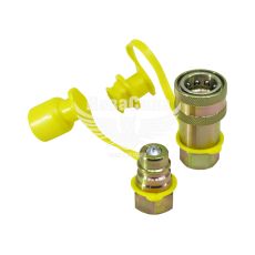 Быстро раздельное соединения M22x1.5 желтое (Rider) (воздушной системы)
