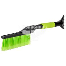 Щітка з скребком (Bi-Plast) 60см. з тверд. губк. на ручці