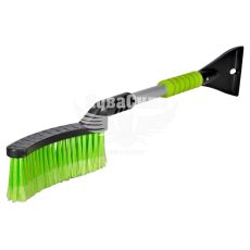 Щітка з скребком (Bi-Plast) 63см. з тверд. губк. на ручці