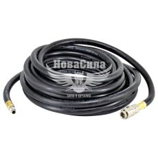 Шланг компресора 8х15мм. 20Атм. 10м. (Intertool) (резиновий підс.)