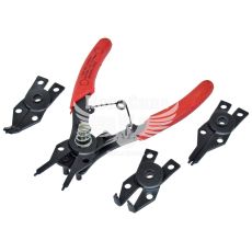 Щипці для зняття стопорних кілець (Intertool) (набір)