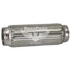 Гофра глушника 60х250мм. 3-х шарова (AGK) (довгий фланець)