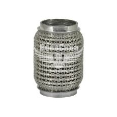 Гофра глушника 55х120мм. 3-х шарова Interlock, кольчуга (Walline) (короткий фланець)